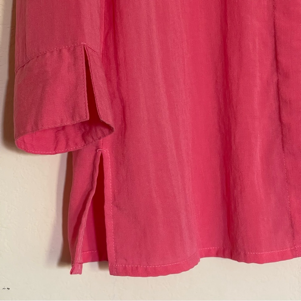Fridaze Eleanor Linen Blouse Pink Size S - Picture 5 of 15